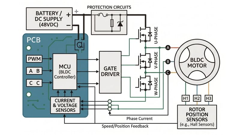 BLDC Motor Controller: Comprehensive Design Guide for Engineers