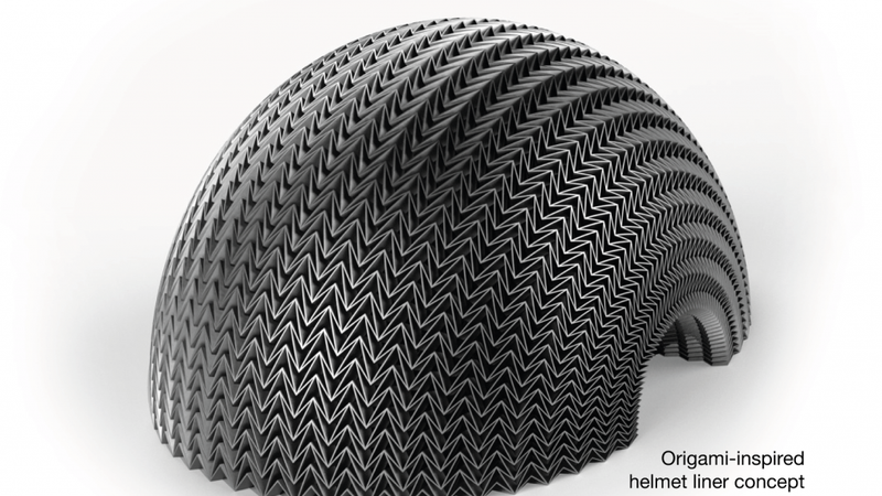 Control the collapse: Architected materials for impact absorption