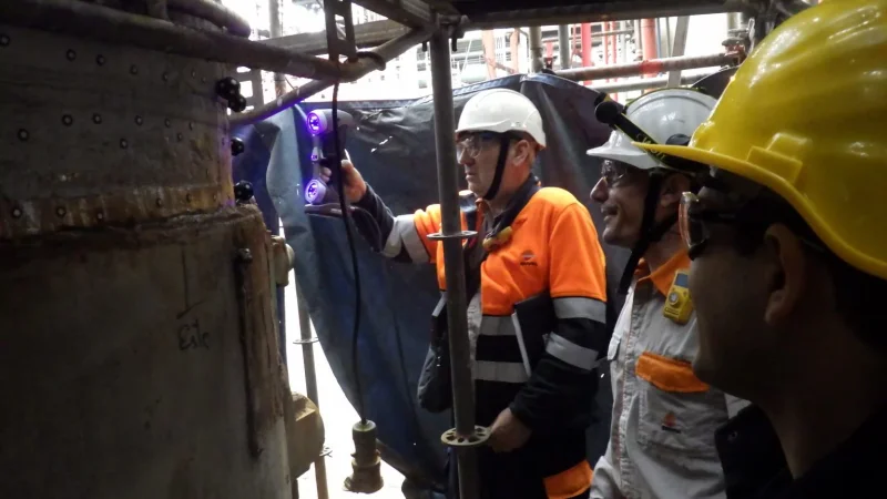 Improving Vessel Integrity at a Refinery thanks to Advanced 3D Scanning Technology