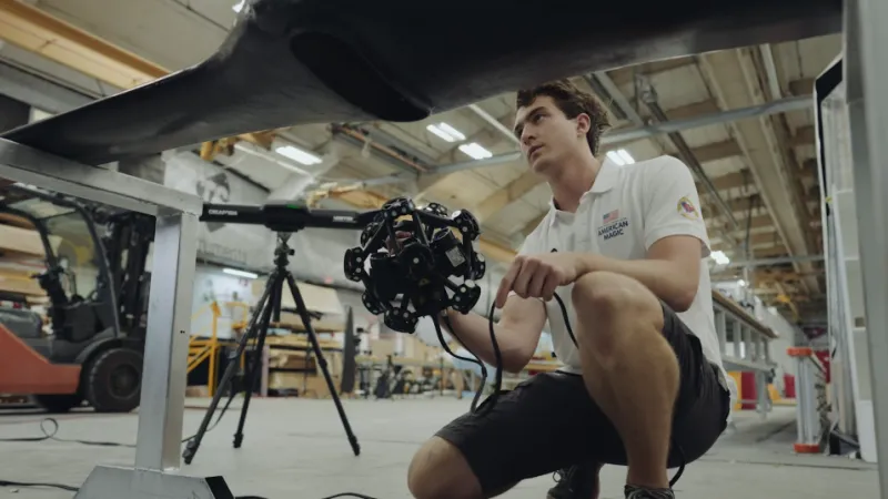 American Magic's Team Gears Up for the 37th America's Cup With Creaform