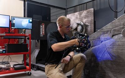 Harnessing the speed, versatility and accuracy of 3D scanning for the additive manufacturing of metal parts