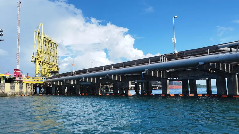 Oil & gas pipeline inspection conducted with underwater ROVs.