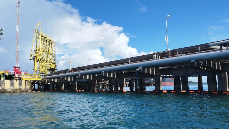Oil & gas pipeline inspection conducted with underwater ROVs.