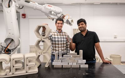 Tougher concrete, inspired by bone