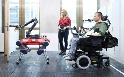 How four-legged robots and smart belts help people overcome everyday barriers