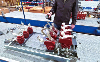ABB Poland's Efficient Switch Inspection with SIMSCAN-E 3D Scanner