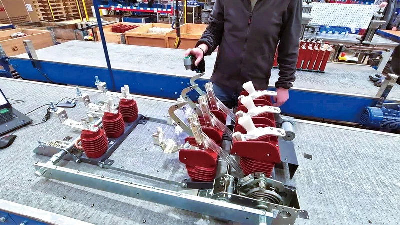 ABB Poland's Efficient Switch Inspection with SIMSCAN-E 3D Scanner