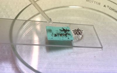 Waterproof coating is made from upcycled textile waste
