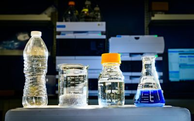 Microbial assembly line makes plastic upcycling programmable