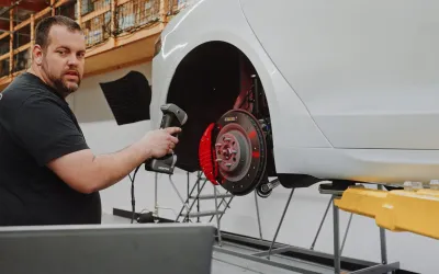 APEX Race Parts uses 3D scanner to stay at the wheel of impressive race car innovation