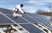 Spray-on coating could make solar panels snow-resistant