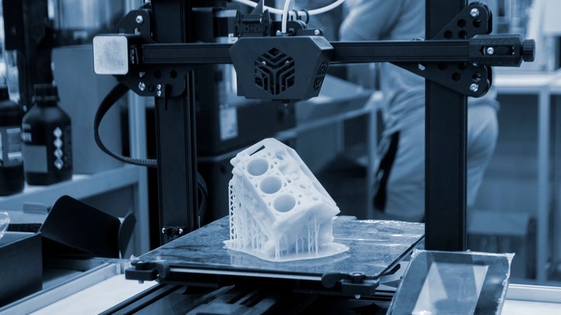 Additive Progressive Modeling Technology (Prototype of Car Engine - 3D Model)
