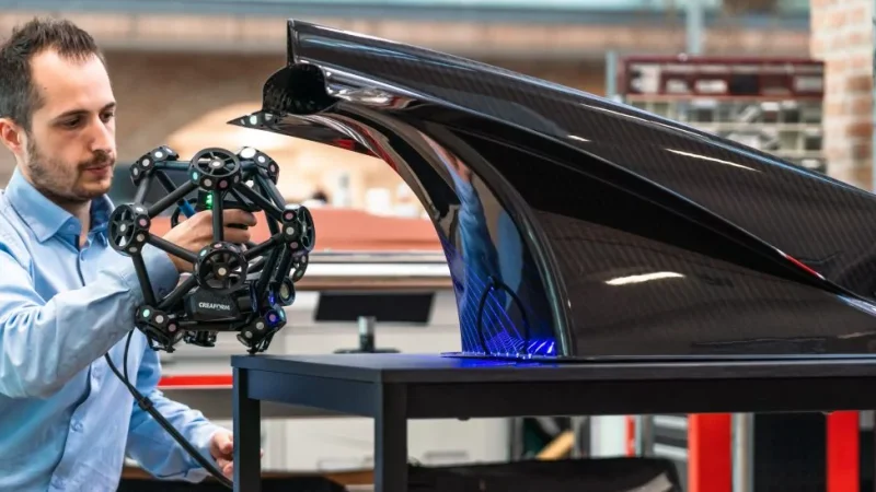 How Pagani Automobili uses 3D scanners to optimize manufacturing and quality control