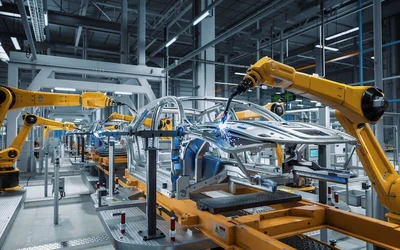 Robots in the Manufacturing Industry: Types and Applications