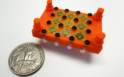 Engineers develop a fully 3D-printed electrospray engine