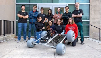 Students design robot to collect microplastics from beaches