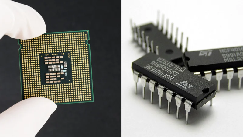 Microprocessor vs Integrated Circuit (IC)