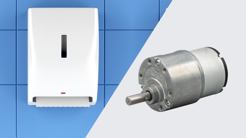 Low Current Draw Spur Gear Motor