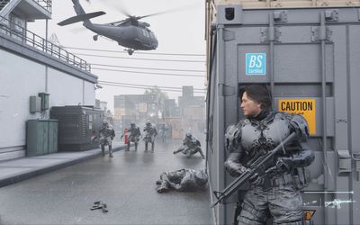 Xsens Goes Cage Fighting: Motion Capture for Black State
